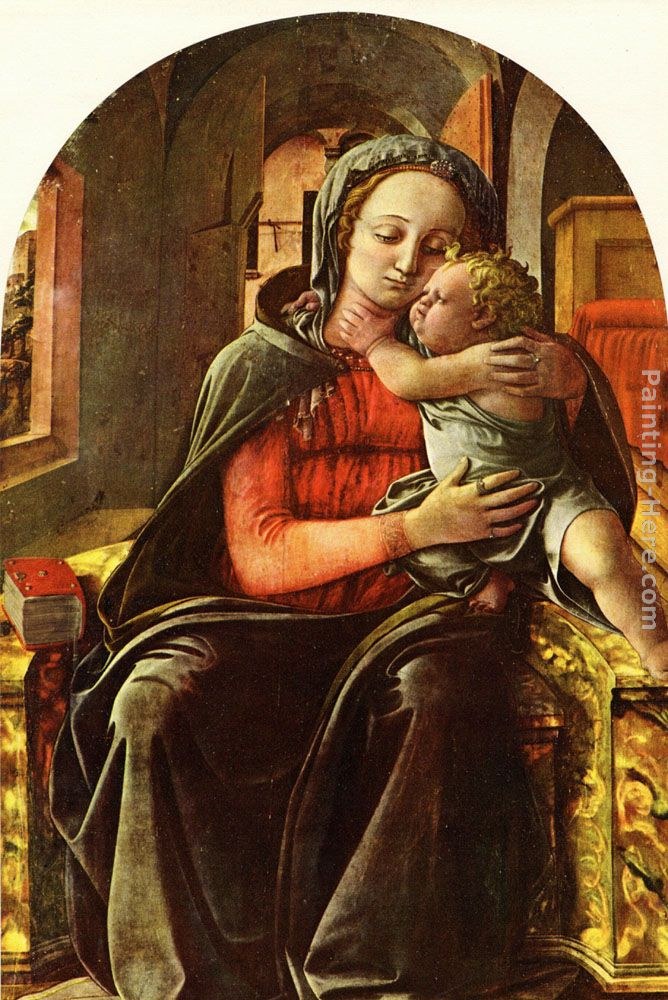 Fra Filippo Lippi Madonna Enthroned